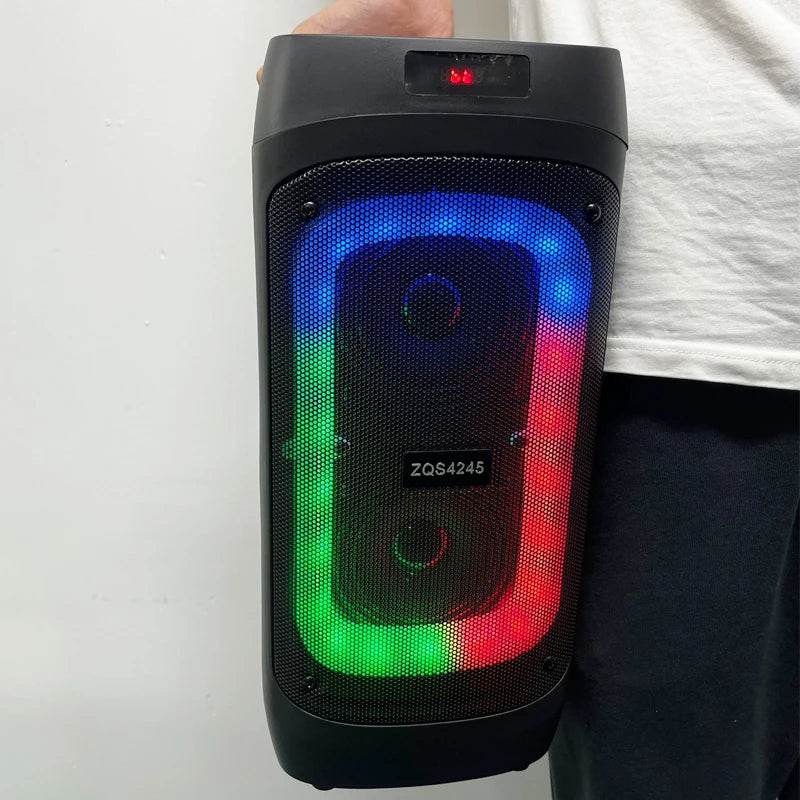 Boxă Bluetooth 50W cu Karaoke și Subwoofer 3D - Venduqo