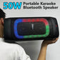 Boxă Bluetooth 50W cu Karaoke și Subwoofer 3D - Venduqo