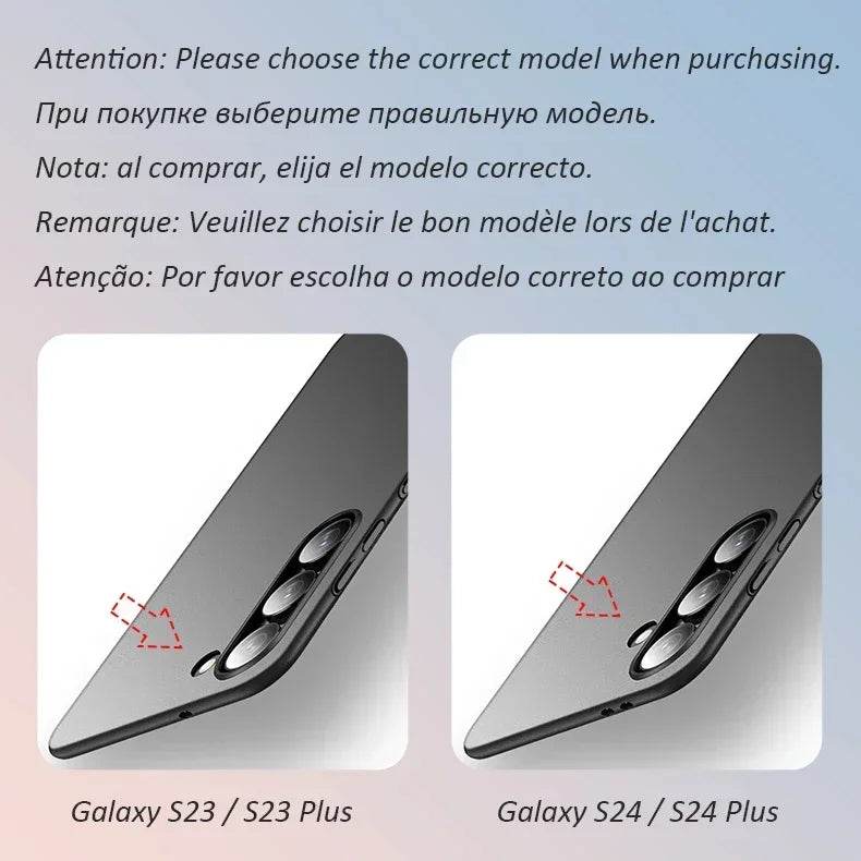 Carcasa Ultra Slim Matte pentru Samsung Galaxy S23/S24 - Venduqo