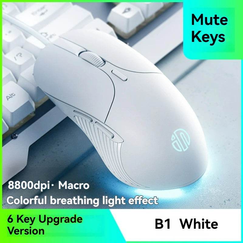 Mouse Gaming Wired 8800DPI cu 6 Butoane Silențios - Venduqo
