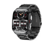 Ceas inteligent BOXUXING pentru bărbați și femei, Bluetooth, sportiv, rezistent la apă