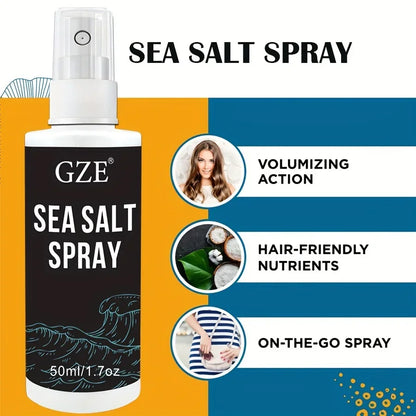 GZE Spray de Sare de Mare Natural pentru Păr - Volum și Textură