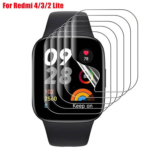 2Pachet Film Hydrogel pentru Xiaomi Redmi Watch 4 3 2 Lite Active - Venduqo