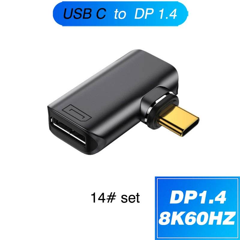 Adaptor Magnetic Type-C OTG Thunderbolt 4 - USB-A, HDMI, VGA, RJ45 - Venduqo