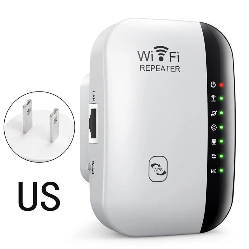 Repeater Wi-Fi 300Mbps - Extinde Semnalul Wireless