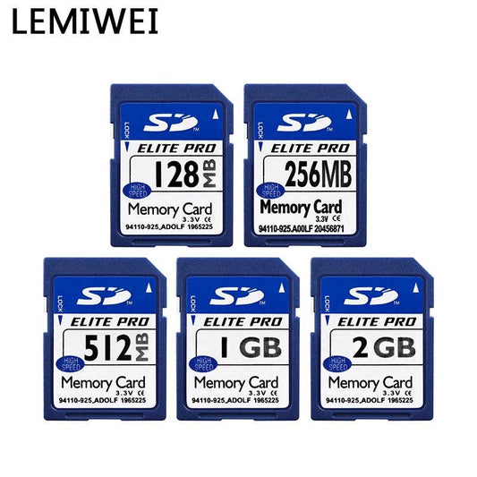 LEMIWEI SD Card 128MB 256MB 512MB 1GB 2GB pentru Cameră - Venduqo