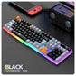 Set Tastatură și Mouse RAIKU T26 cu Iluminare RGB - Venduqo
