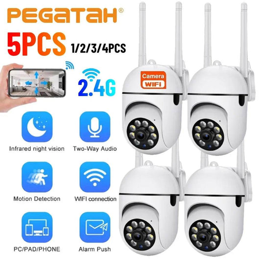 Cameră de Supraveghere WiFi 1080P V360-QN-A2 cu Zoom 4X - Venduqo