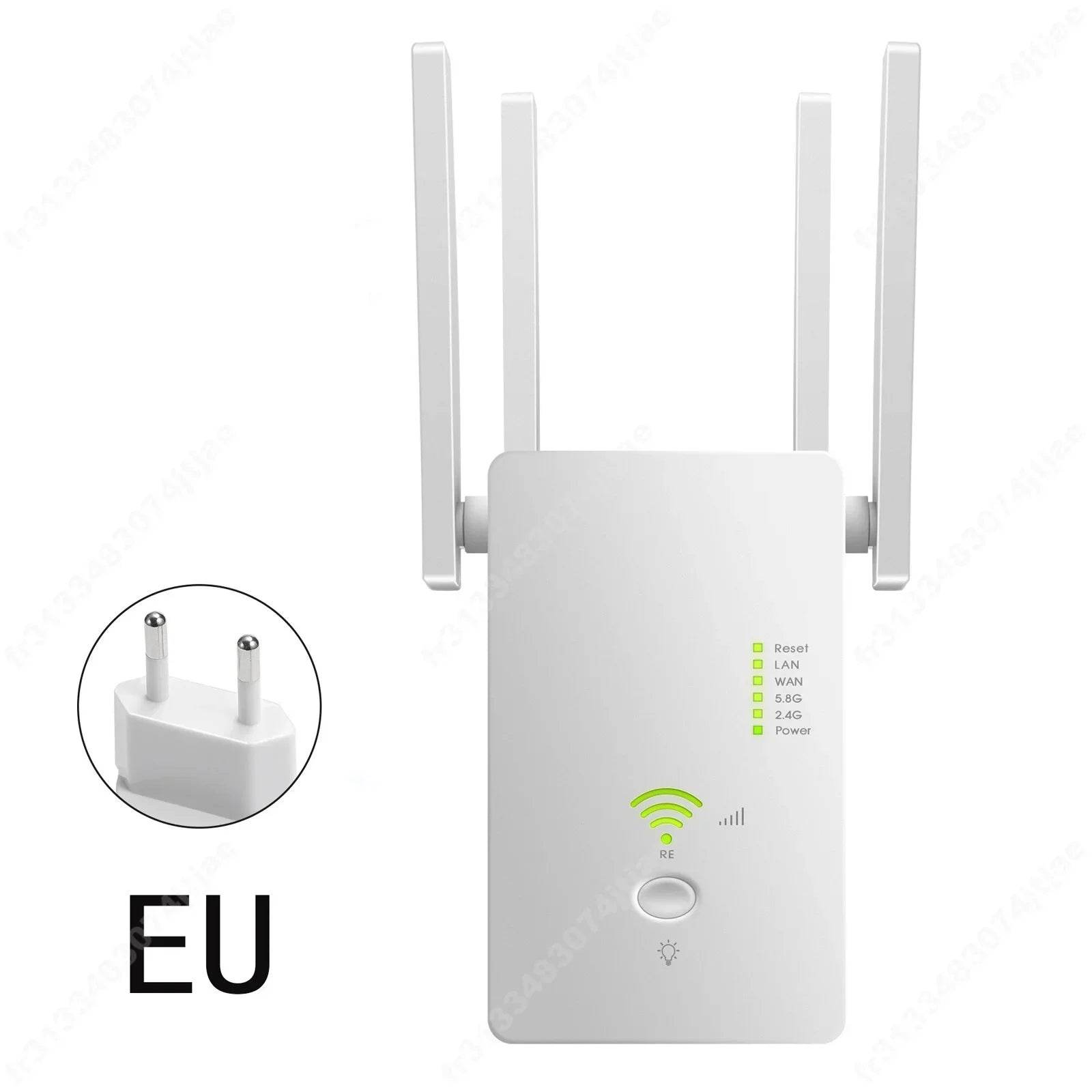 Extensor WiFi AC1200 Dual Band 5G - Amplificator Semnal - Venduqo