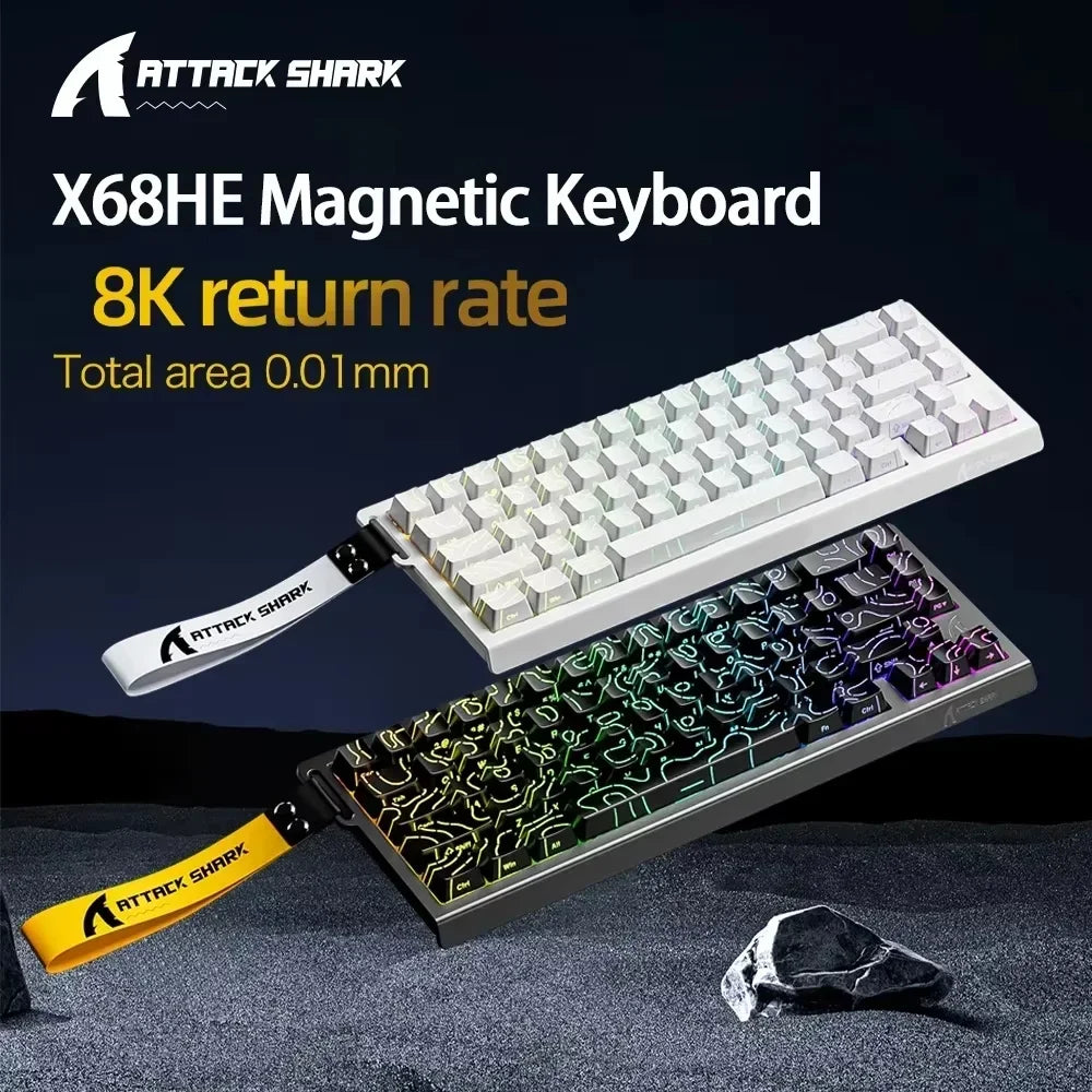 Keyboard Mecanic RGB Attack Shark X68HE