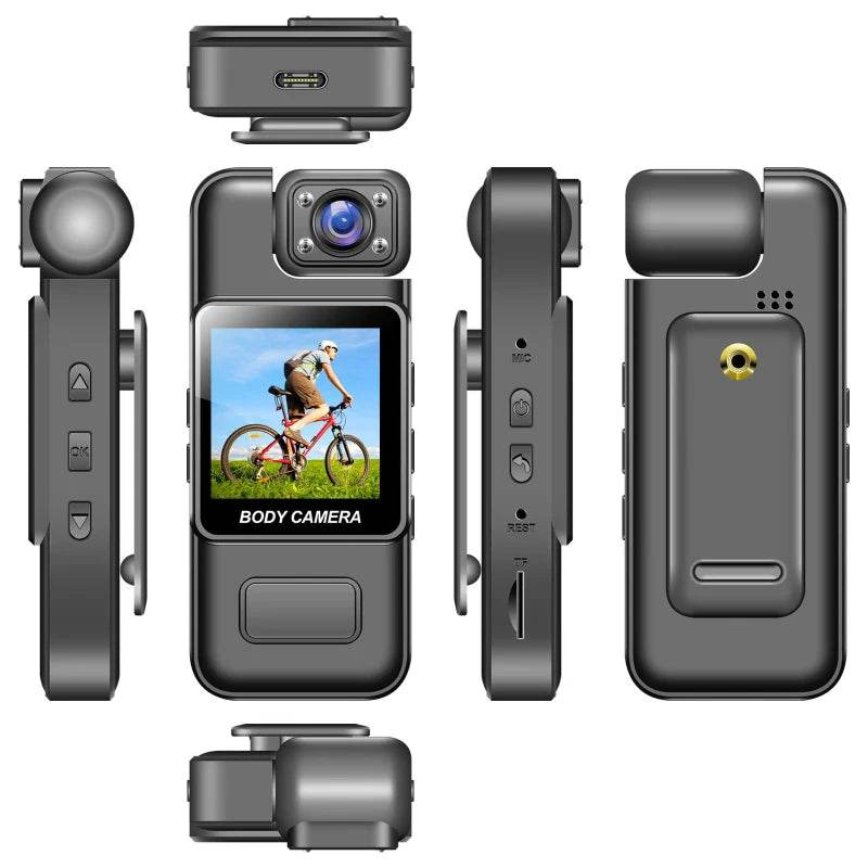 Camera sport mini digitala cu obiectiv rotativ 180° - Venduqo