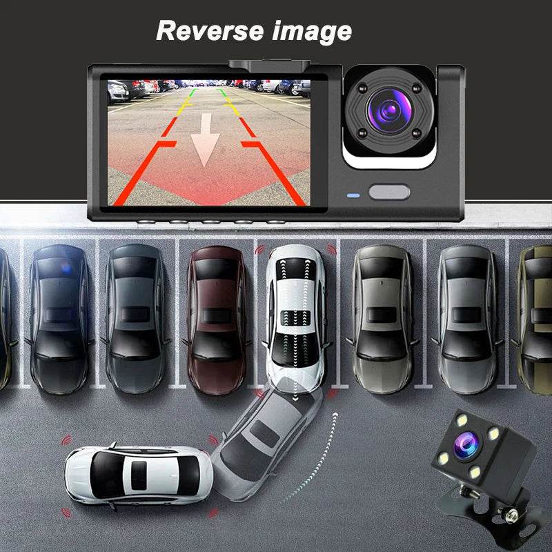 Cameră Auto Dash Cam 2/3 Canale 1080P cu Cameră Spate - Venduqo