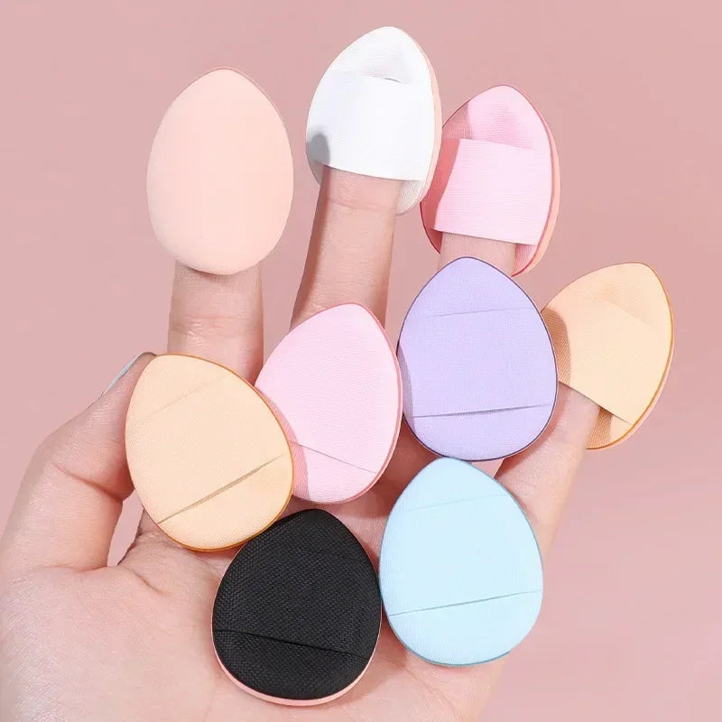 10Pcs Mini Puff pentru Fond de Ten - Aplicatoare Cosmetice