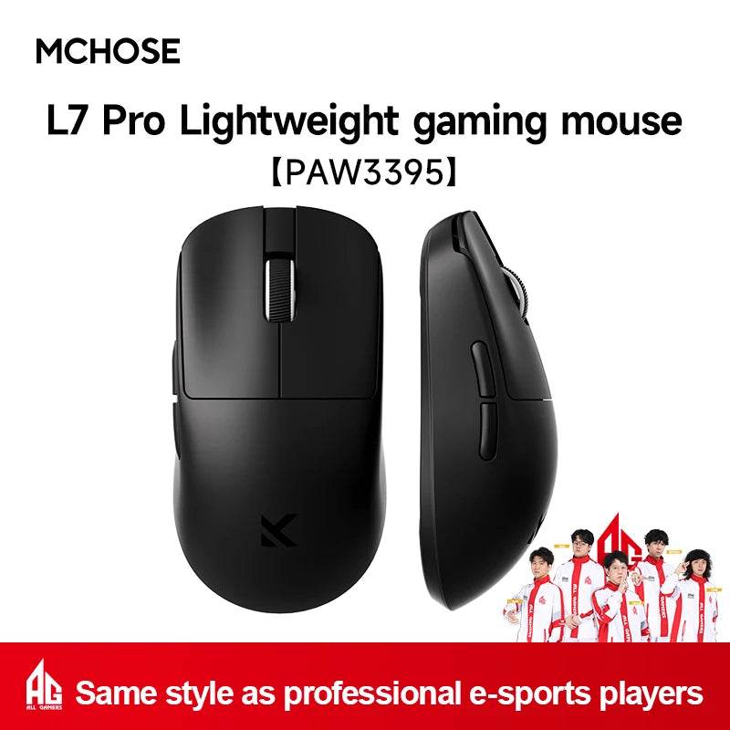 MCHOSE L7 L7PRO Mouse Wireless Tri-mode 26000 DPI - Venduqo