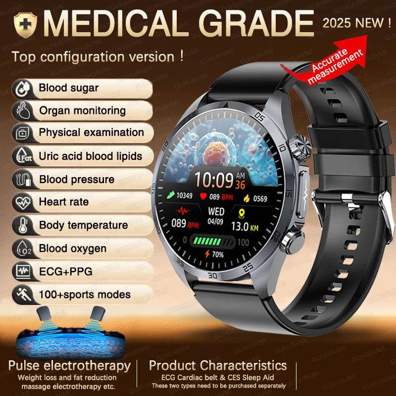 Ceas inteligent medical pentru fizioterapie 2025 - Venduqo