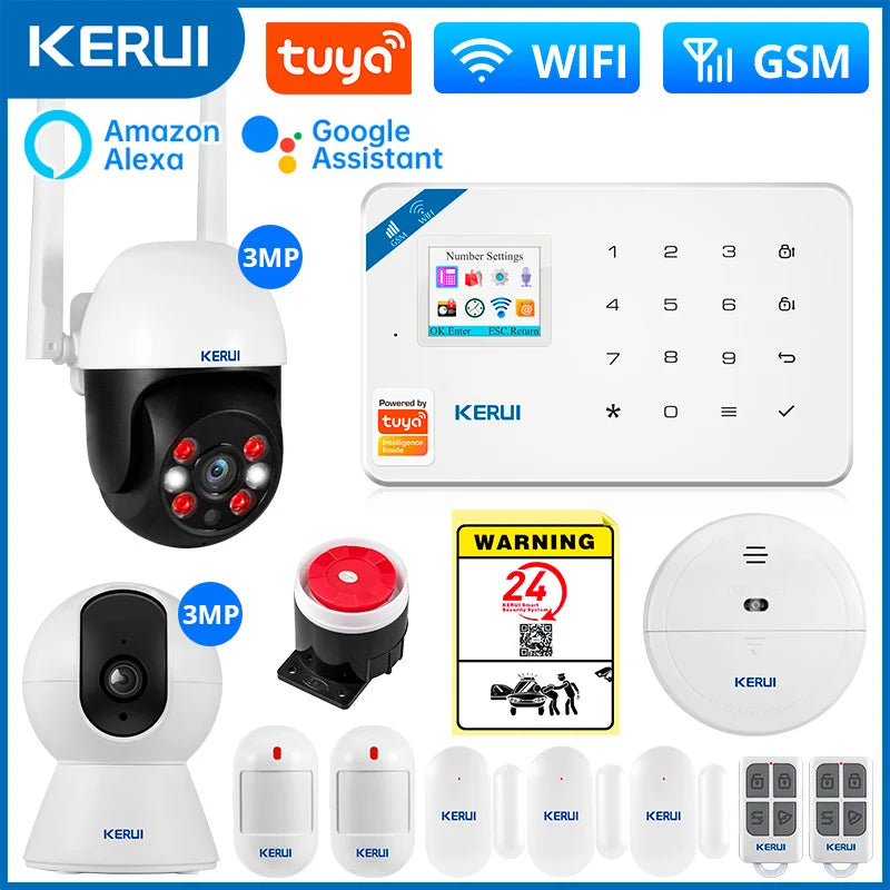 Sistem de Alarmă Inteligent KERUI W181 - WIFI & GSM