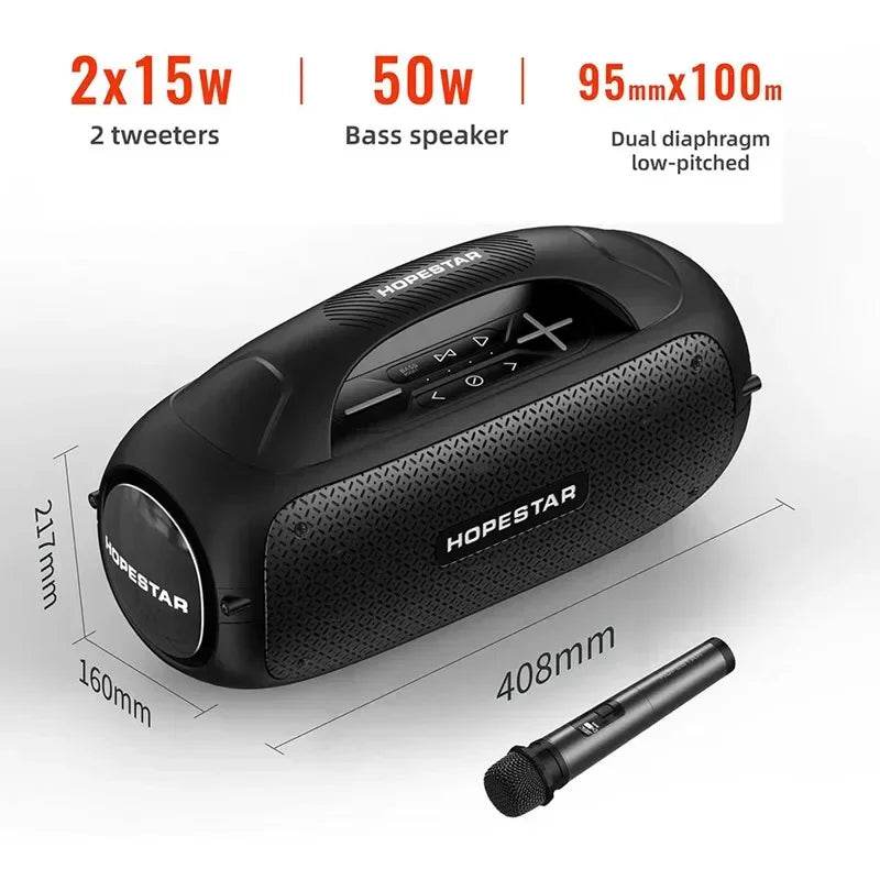 Hopestar A50 80W Boxă Bluetooth Portabilă Waterproof - Venduqo