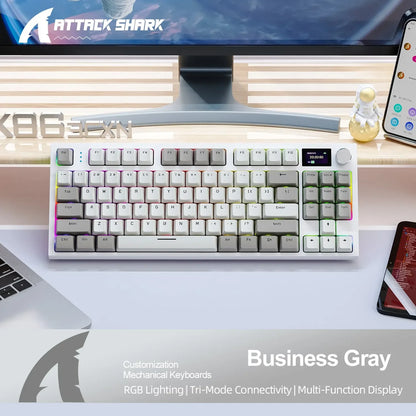 Attack Shark K86 Tastatură Mecanică Wireless 75%