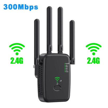 Router Wireless Repeater 1200Mbps Dual-Band WiFi Extender - Venduqo