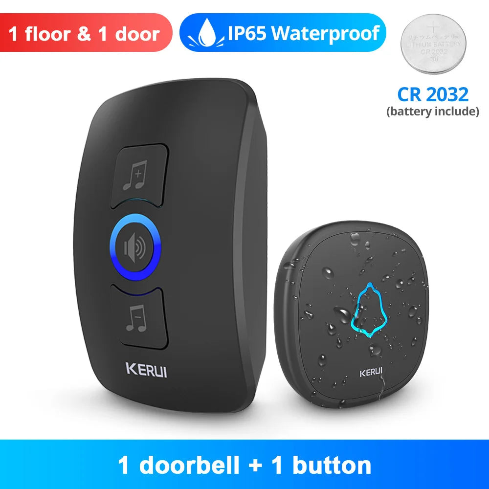 KERUI M525 Ușa Wireless Doorbell Waterproof Smart Home