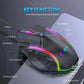 Mouse Gaming RGB 12800DPI cu 12 Taste Programabile - Venduqo