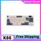 Attack Shark K86 Tastatură Mecanică Wireless 75%