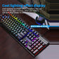 Keyboard și Mouse Set Mecanic Luminat 104 Taste - Venduqo