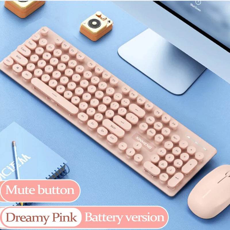 Set Tastatură și Mouse Wireless UTHAI N520 2.4G - Venduqo