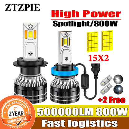 ZTZPIE K7C Canbus LED Faruri Auto 6000K HB3 HB4 9005 9006 H1 H7 H4 H11