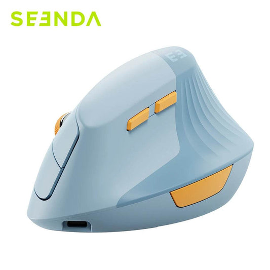 Mouse Vertical Wireless Seenda Tip C Ergonomic - Venduqo