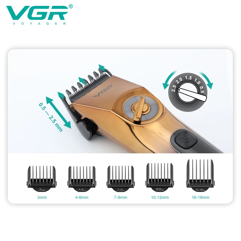 VGR Clipper Profesional pentru Barbieri V-663