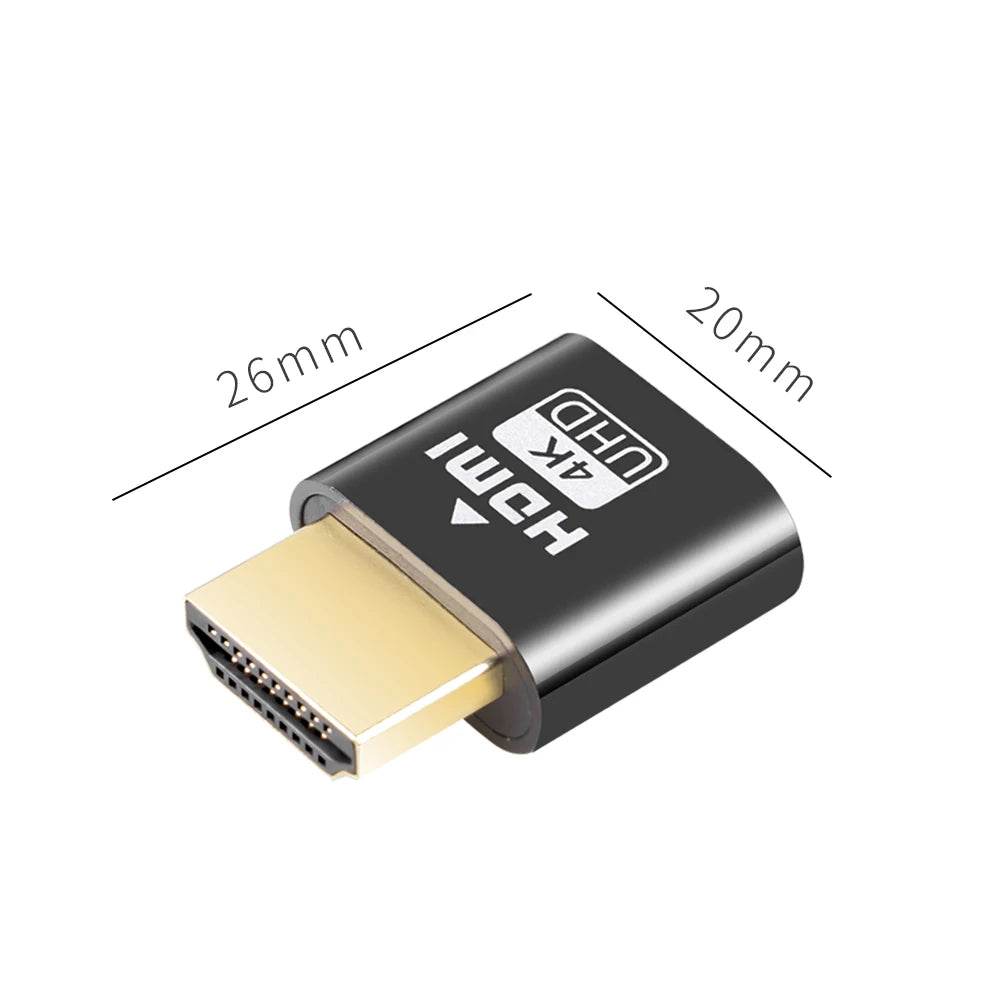 Adaptator Virtual Display HDMI-VGA 4K - Venduqo