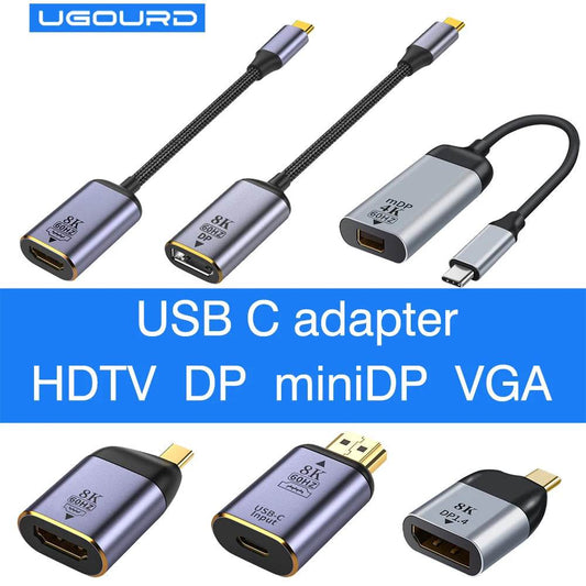 Adapter USB Type C la HDMI 8K pentru Laptop și TV - Venduqo