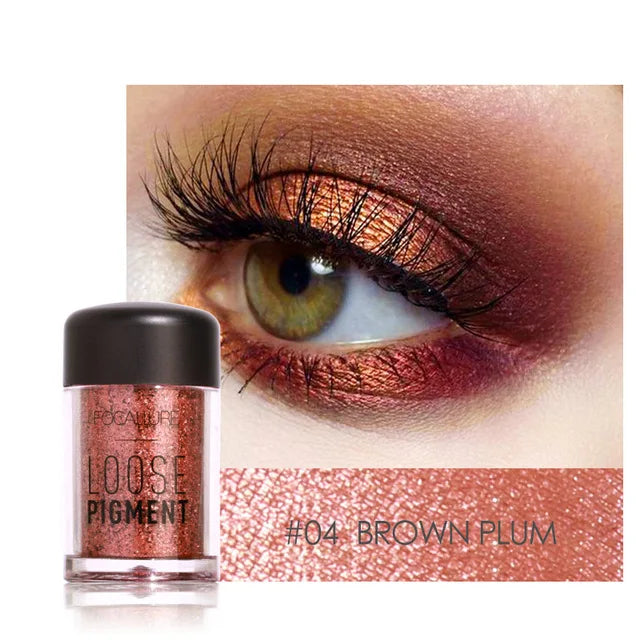 FOCALLURE Glitter Eyeshadow 18 Culori