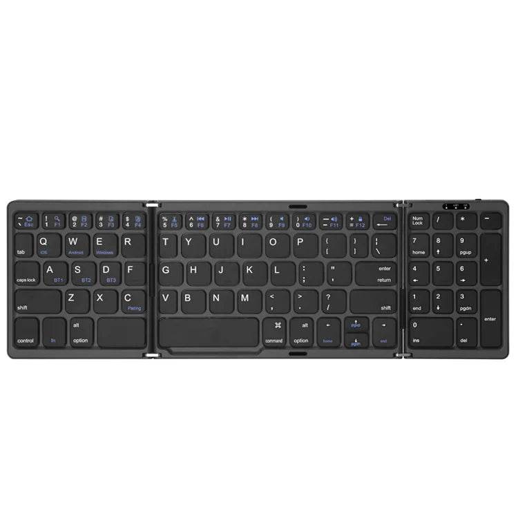 Tastatură pliabilă Bluetooth cu pad numeric - Venduqo