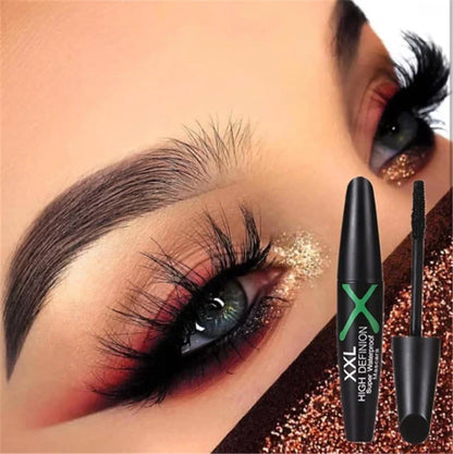 Mascara Waterproof 4D cu Fibre de Mătase - Lashes Extender