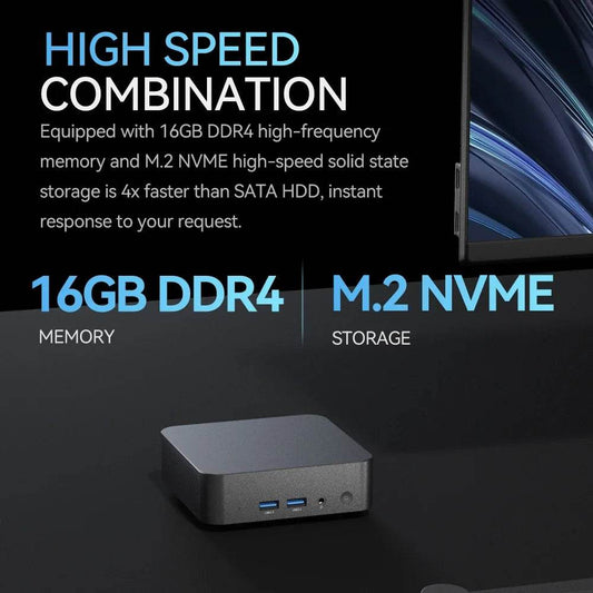 Mini PC Windows 11 Pro Intel Core i9 16GB DDR4 1TB SSD - Venduqo