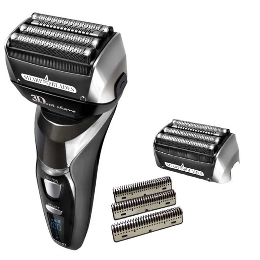 Kemei 4-Blade Electric Shaver pentru Barbă și Stubble