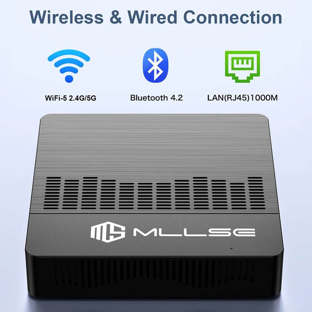 MLLSE Mini PC M2 Air - Intel N4000, 6GB RAM, 128GB ROM - Venduqo