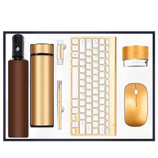 Set Mouse și Tastatură Wireless cu Accesorii Promoționale - Venduqo