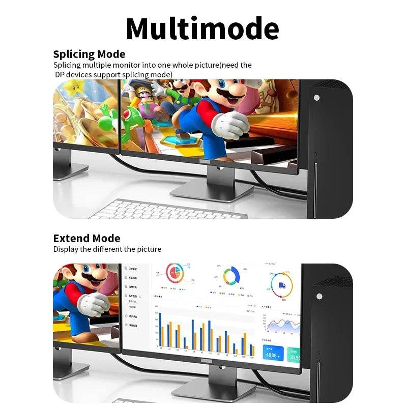 Adaptator Unnlink DisplayPort la VGA 1.8m 1080P - Venduqo