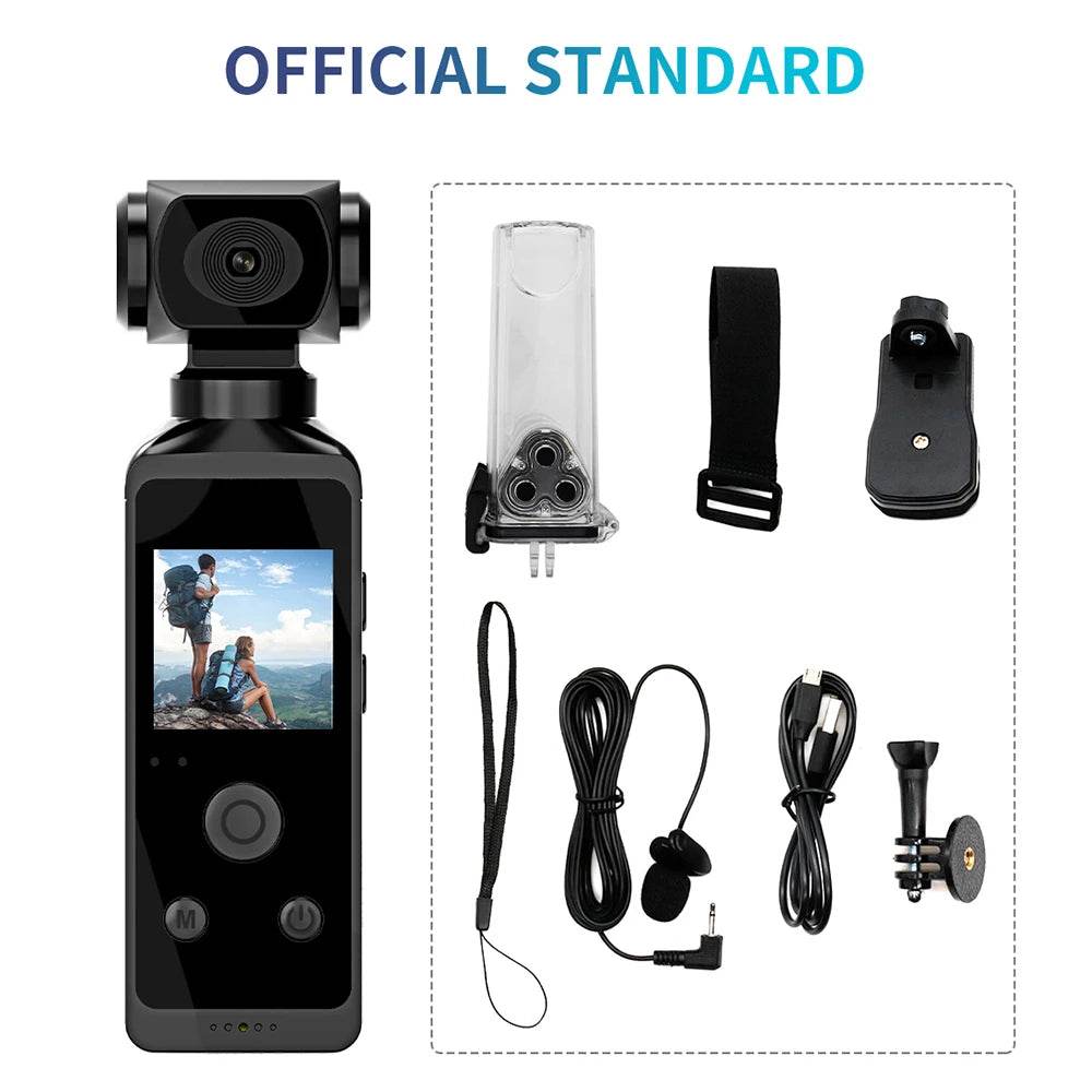 Cameră Mini HD 1080P 4K WiFi Rotativă 270° cu Carcasă Waterproof - Venduqo