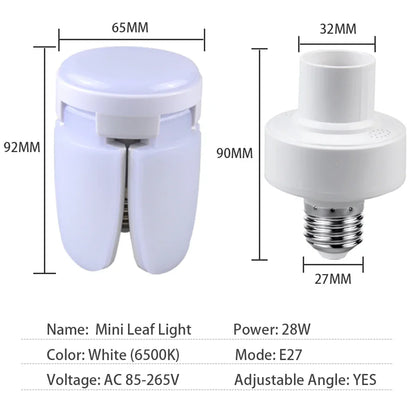 Bec LED E27 28W Pliabil pentru Iluminat