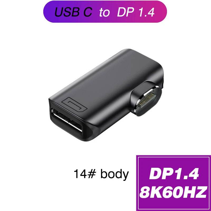 Adaptor Magnetic Type-C OTG Thunderbolt 4 - USB-A, HDMI, VGA, RJ45 - Venduqo
