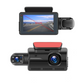 Podofo Camera Auto Dual Lens 3inch cu Noapte si Reversare