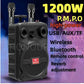 Boxa Bluetooth 1200W P.M.P.O cu Microfon Dual pentru Karaoke - Venduqo
