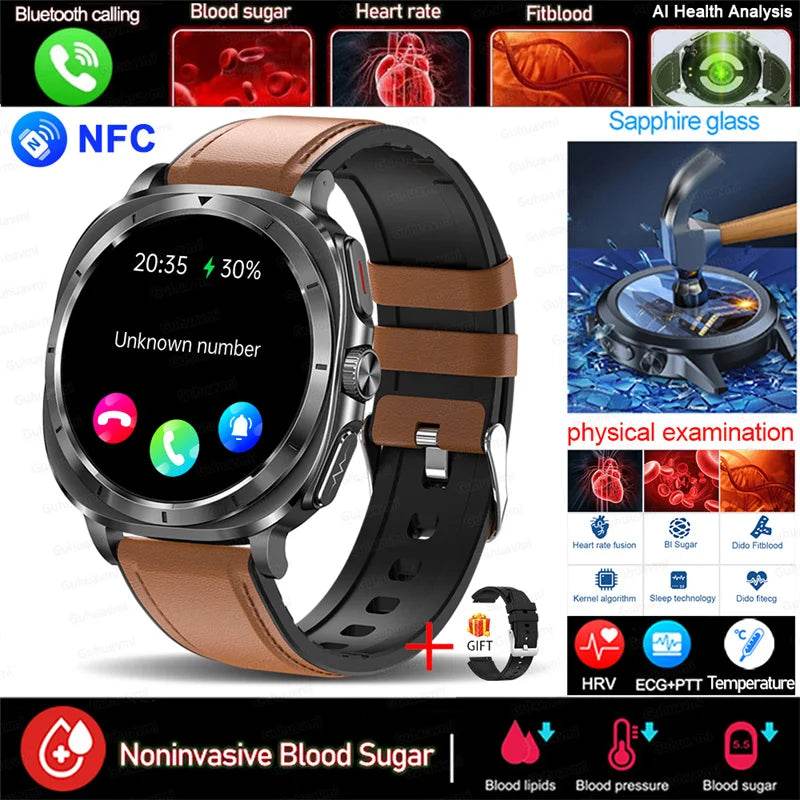 Smartwatch KAVSUMI Galaxy Watch 7 cu Măsurători Sănătate - Venduqo