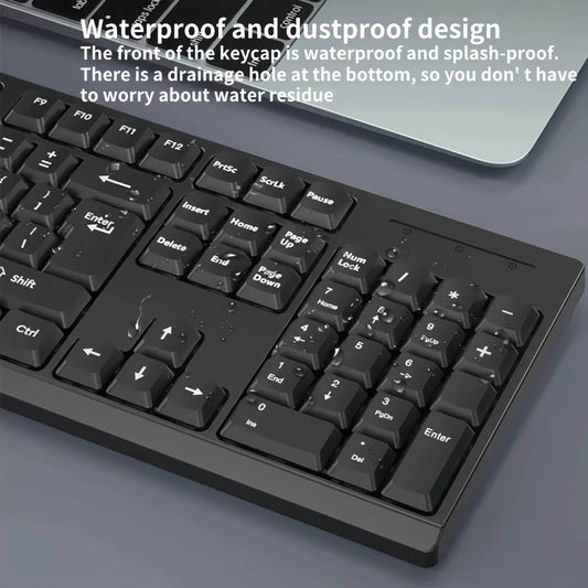 Set Tastatură și Mouse Wireless 2.4G, 104 Taste - Venduqo