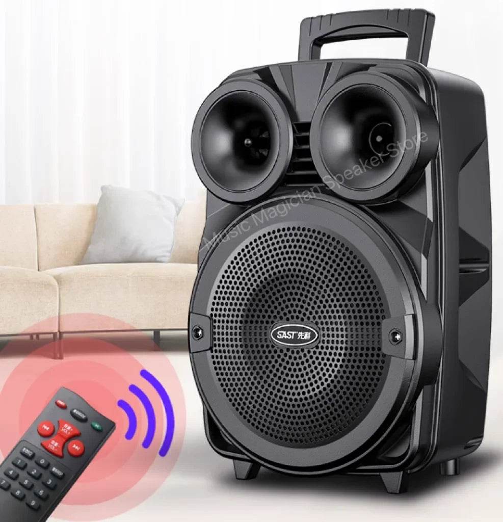 Boxa portabilă Bluetooth 8 inch, subwoofer de dans outdoor - Venduqo