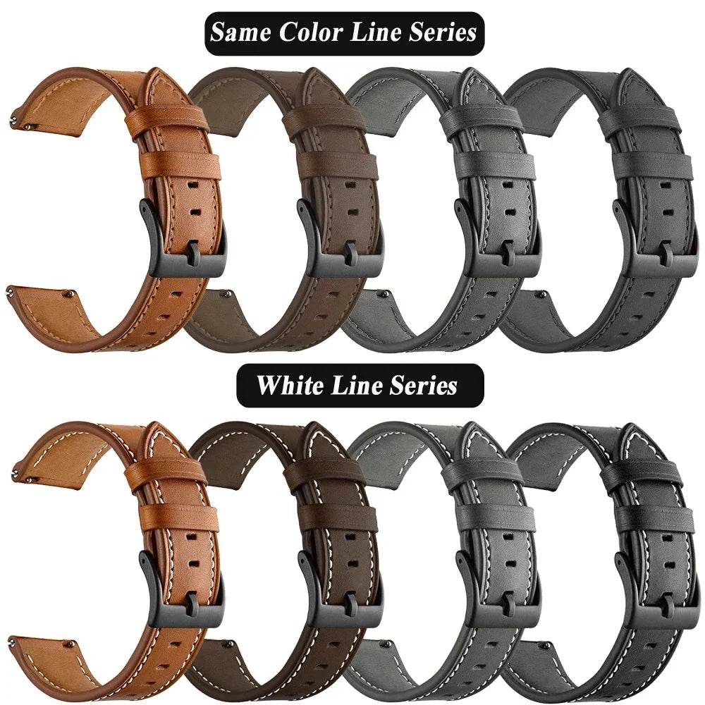 Brățară din Piele pentru Ceas Amazfit Balance - 22mm - Venduqo